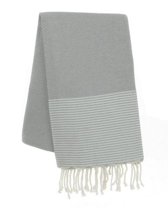 Fouta nid d\'abeille personnalisable