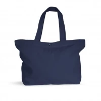 Sac plage en coton bio 220gr 60 x 40 x 16 cm