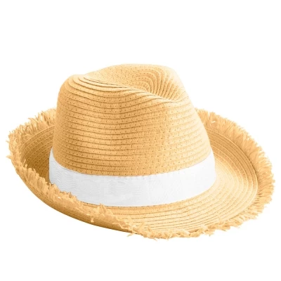 Straw hat fringe