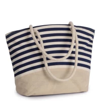 Cotton & jute bag  35 x 47 x 14 cm