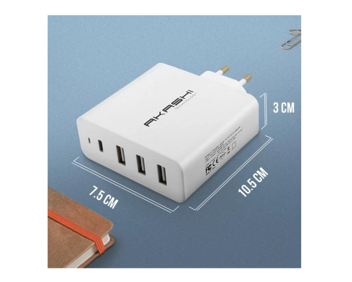 Chargeur secteur usb et type C fast charge