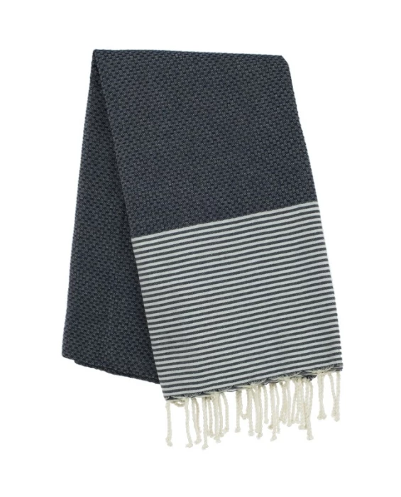 Fouta nid d\'abeille personnalisable