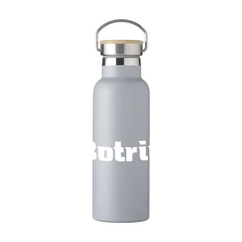 Bouteille acier inox et bambou double paroi 500 ml