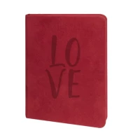 Carnet velours personnalisable