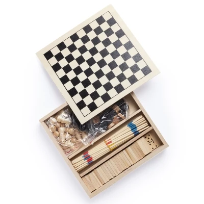 Set de 4 jeux en bois