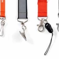 Lanyard polyester satiné