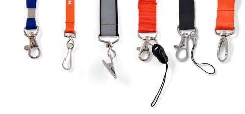 Lanyard polyester satiné