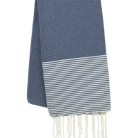 Fouta nid d\'abeille personnalisable