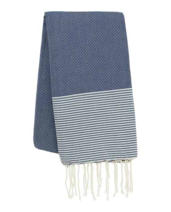 Fouta nid d\'abeille personnalisable