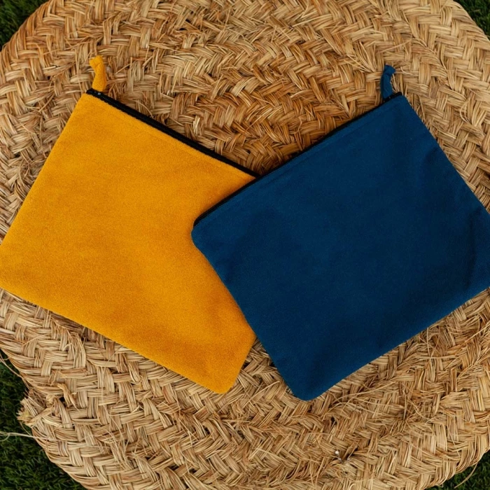 Velvet pouch 20,5 x 15,5 cm