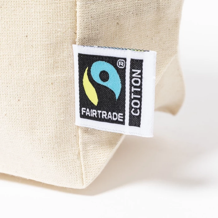 Trousse coton Fairtrade 180gr 20,5 x 14 x 8,5 cm