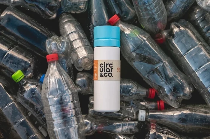 Recycled plastic bottle