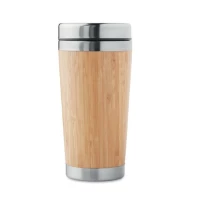 Thermos bambou double paroi 400ml