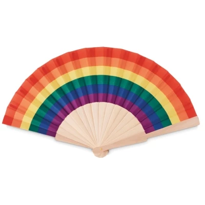 Rainbow fan