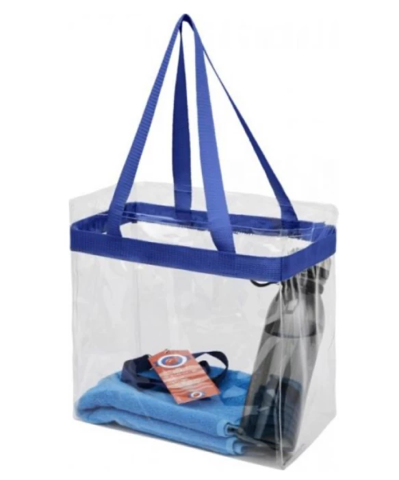 Sac cabas en PVC transparent