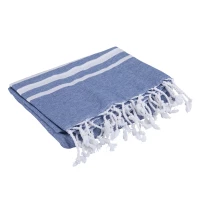 Recycled fabrics striped towel