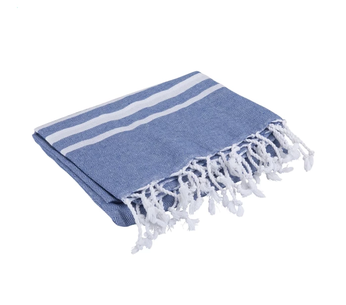 Recycled fabrics striped towel