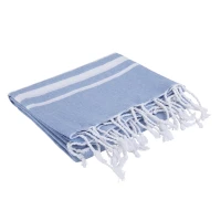 Recycled fabrics striped towel