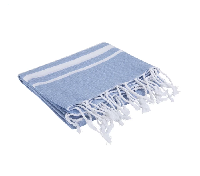 Recycled fabrics striped towel