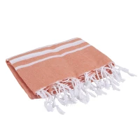 Recycled fabrics striped towel