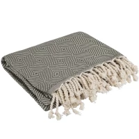 Recycled fabrics hammam towel