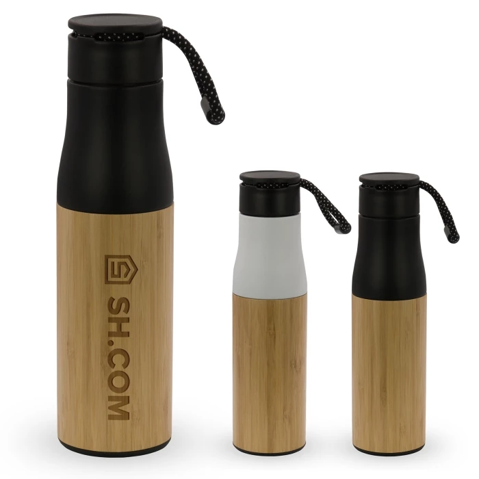 Thermo bamboo bottle 500ml