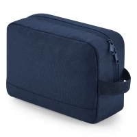 Recycled polyester cosmetic bag 24 x 17 x9 cm