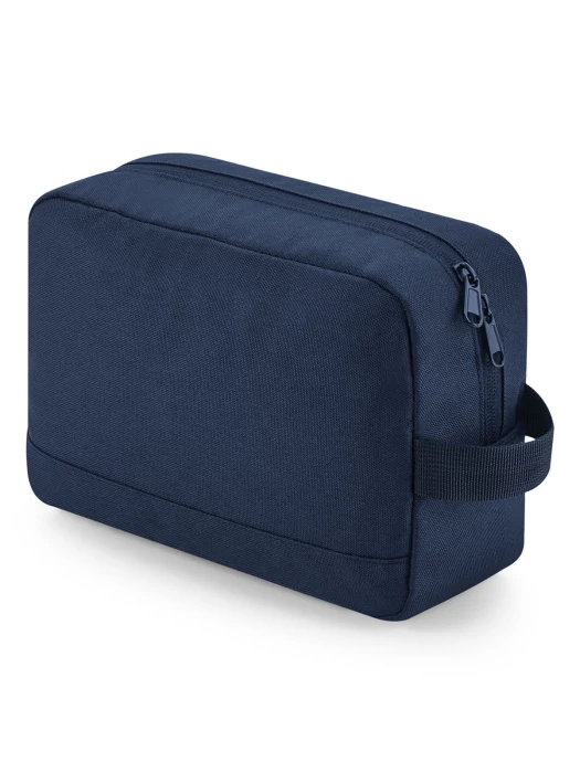 Recycled polyester cosmetic bag 24 x 17 x9 cm