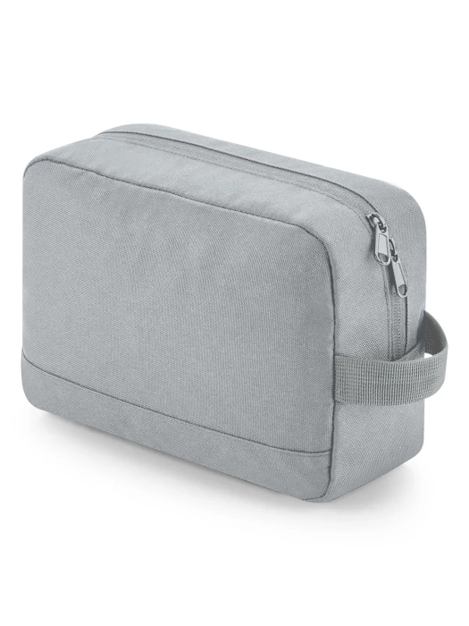 Recycled polyester cosmetic bag 24 x 17 x9 cm