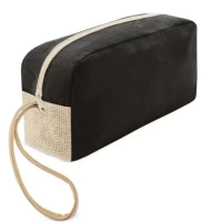 Trousse coton & jute 21 x 11 x 6 cm