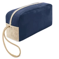 Trousse coton & jute 21 x 11 x 6 cm