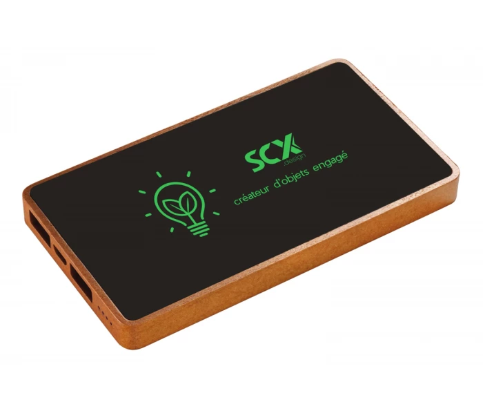 Powerbank eco wood 5000mAh 