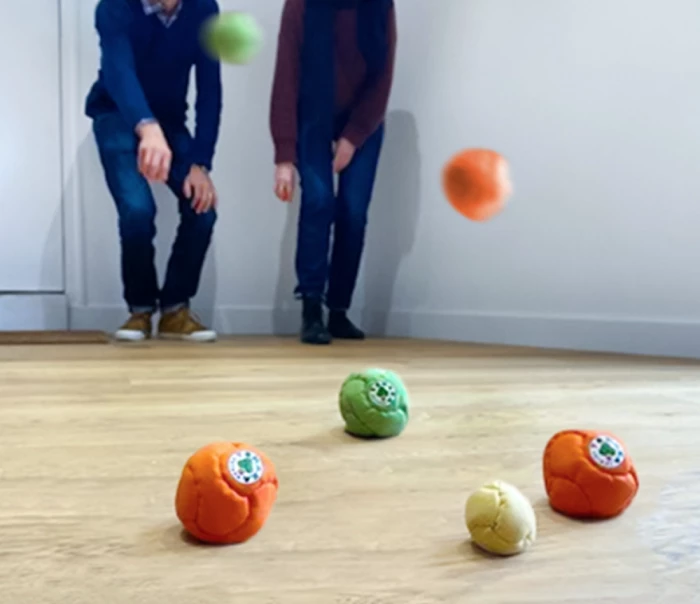 Jeu de pétanque bureau