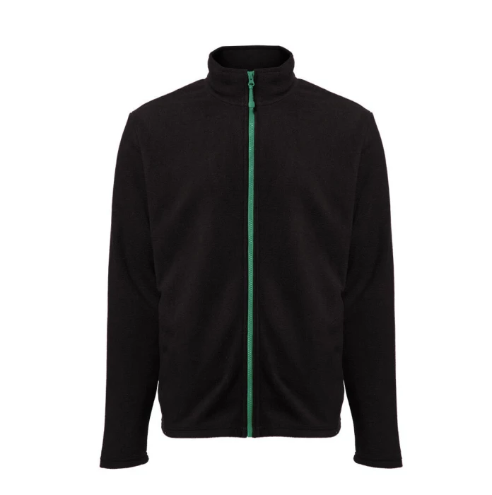 Zipped fleece jacket