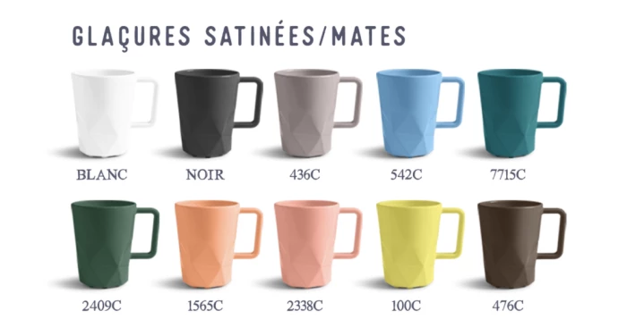 Ceramic 280ml mug made Europe