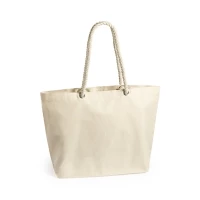 Sac coton anses torsadées 55 x 39 x 15 cm