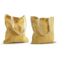 Reversible  washing hessian bag 37 x 42 cm