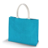 Sac plage toile jute 42 x 36 x 15 cm