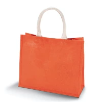 Sac plage toile jute 42 x 36 x 15 cm