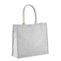 Sac plage toile jute 42 x 36 x 15 cm