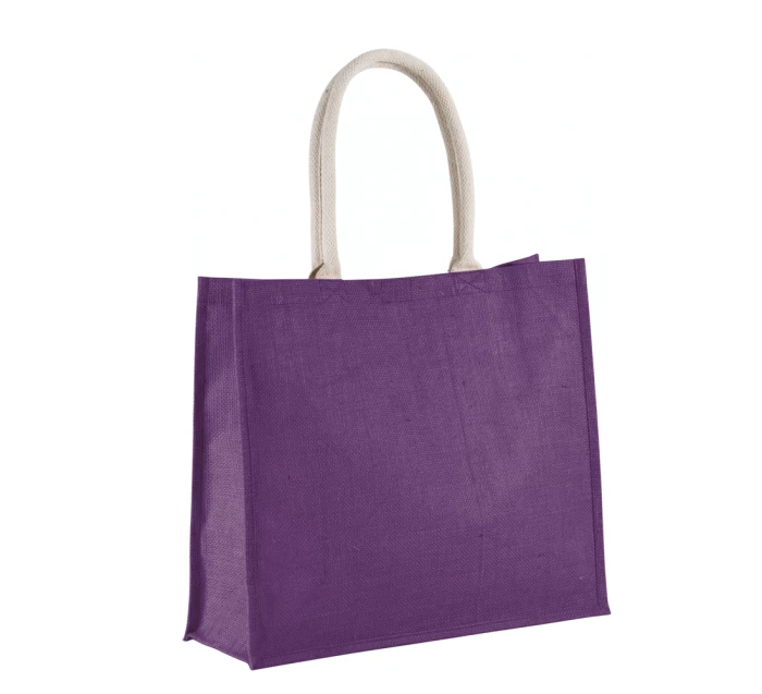 Sac plage toile jute 42 x 36 x 15 cm