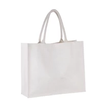 Sac plage toile jute 42 x 36 x 15 cm