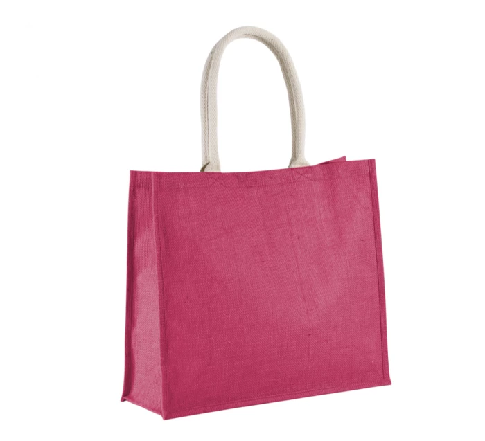 Sac plage toile jute 42 x 36 x 15 cm