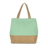 Sac jute et coton 53 x 40 x 15 cm