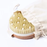 Exfoliating massage brush 