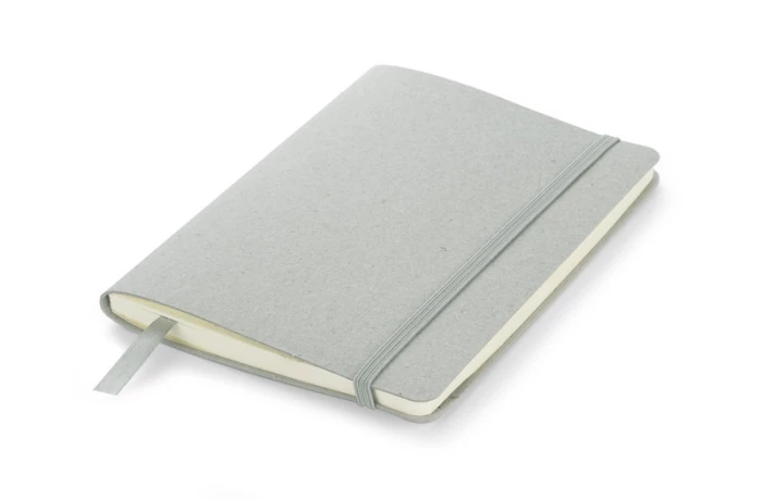 Carnet A6 cuir & coton recyclé