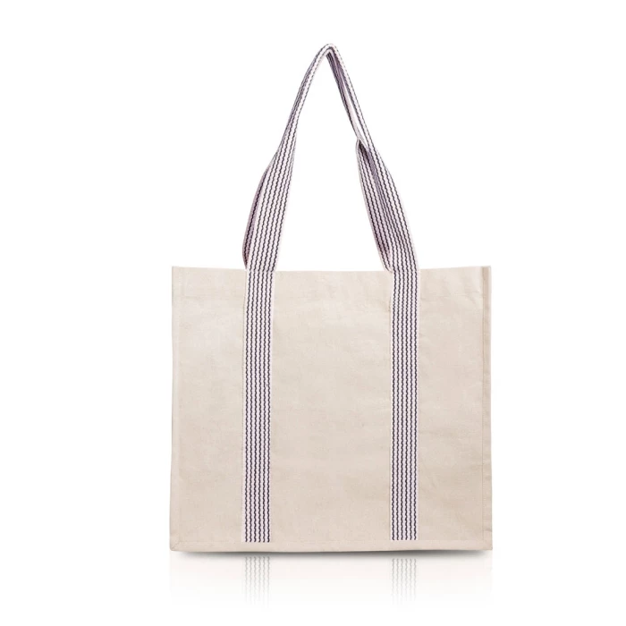 Sac coton anses couleurs - 44 x 38 x 22 cm