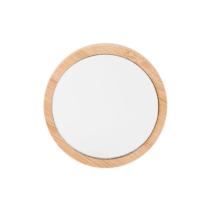 Bamboo pocket mirror 