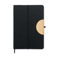 A5 recycled notebook smartphone stand function