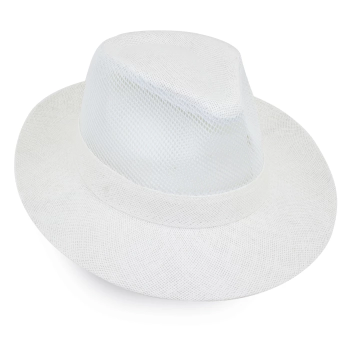 Natural fiber openwork hat